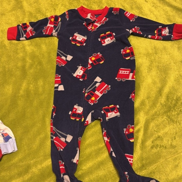 4 Pk Baby Boy Pajamas Sz 12 Mo - Picture 8 of 8